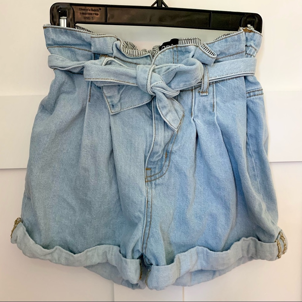 UO BDG Paper bag Waist Denim Shorts